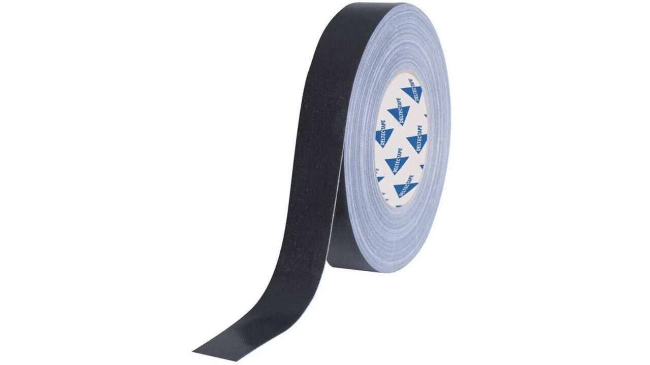 Deltec gaffertape pro zwart