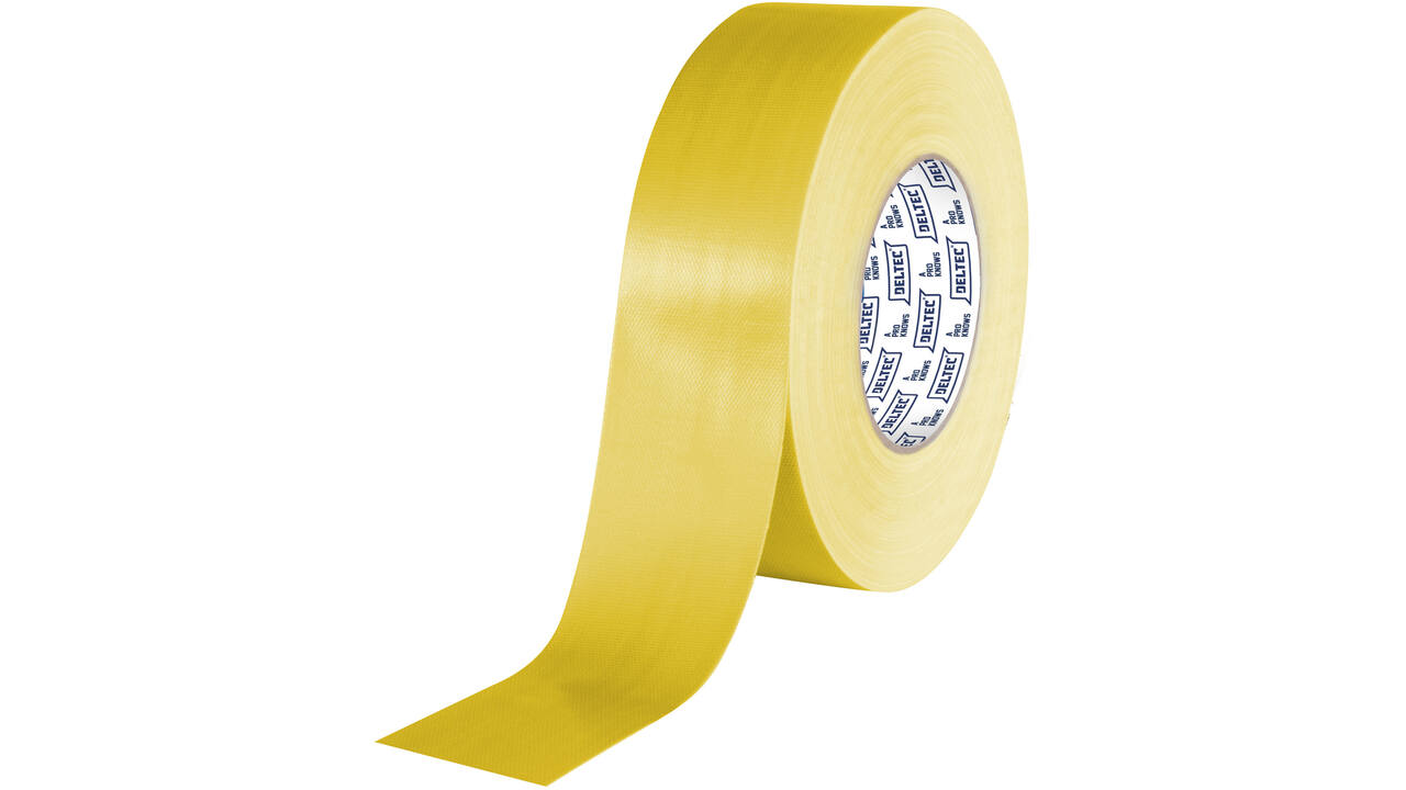 Deltec gaffertape pro geel