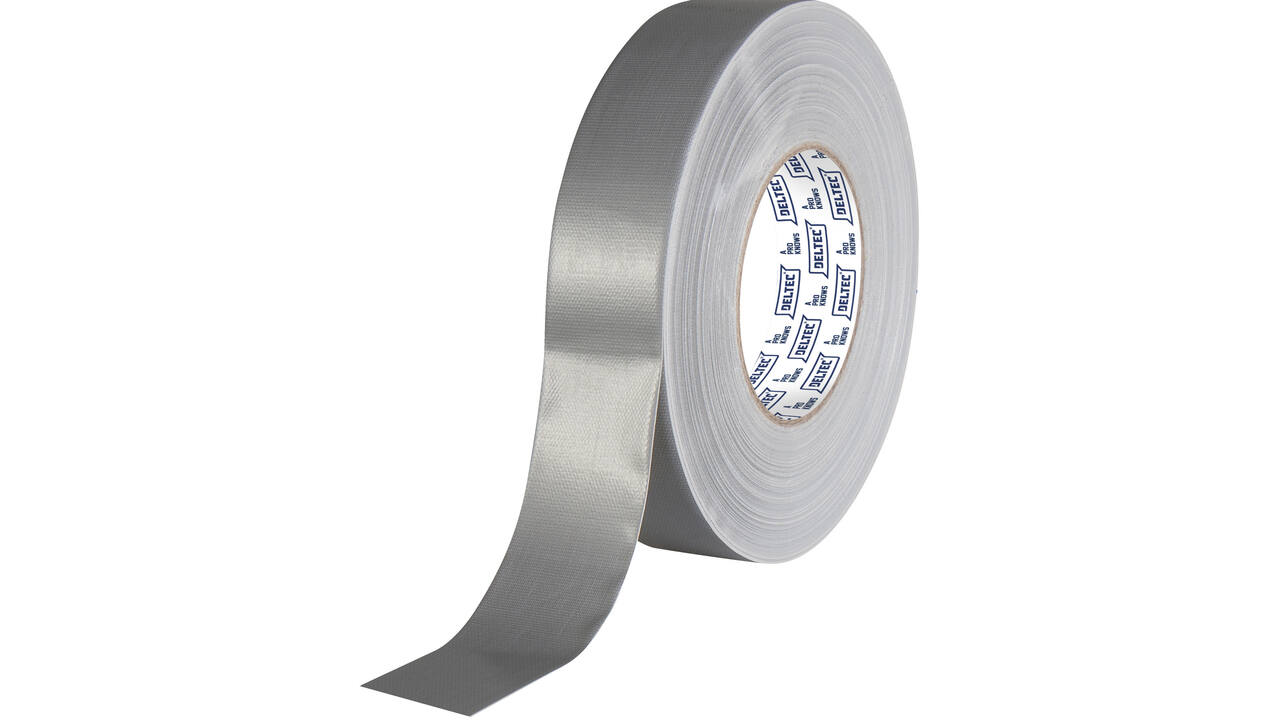 Deltec gaffertape pro grijs