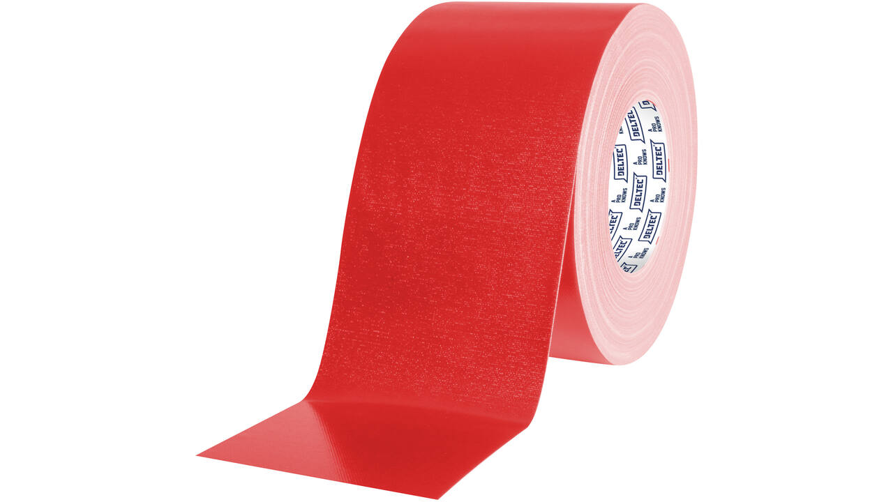 Deltec gaffertape pro rood