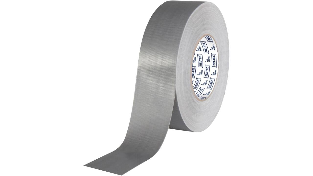 Deltec gaffertape pro grijs