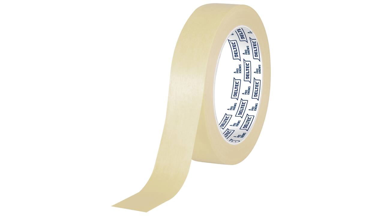 Deltec maskeertape 60 24mm x 50m (36 rollen)