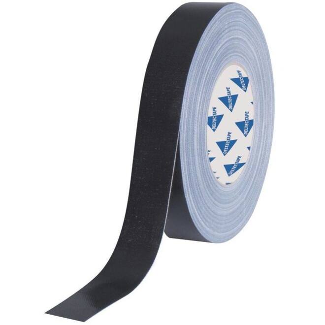 Deltec gaffertape pro zwart