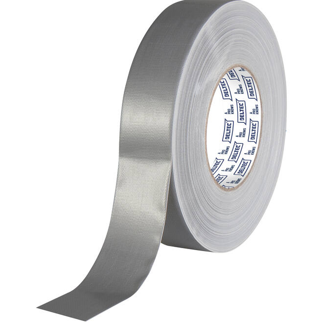 Deltec gaffertape pro grijs