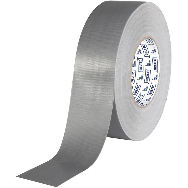 Deltec gaffertape pro grijs