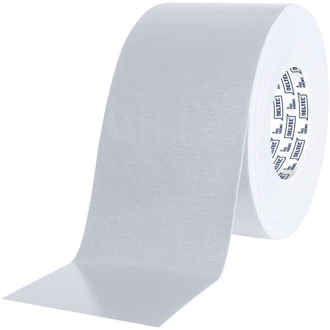 Deltec gaffertape pro wit 100mm x 50m